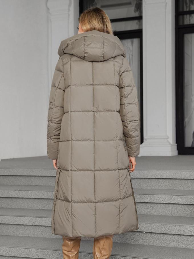 long women jacket, for cold winter coat, hooked, lower knees length, dark colours, Winter Warmth Graphene Self Heating line，with Shoulder strap inside，