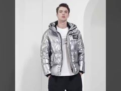 Watch: Dark Light Collided Casual Winter Jacket Business Casual Coat Two Faced Showcase