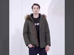 Outside Man Winter Coat Classic Style Stylish Winter Jackets Men'S Waterproof Daily Wear