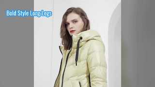 Watch: ThermoChic Crop Puffer - 60cm Style for Long Legs & Bold Looks! Showcase