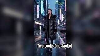 View Dual Sided Fashion Switch At Will Workwear Casual Checkered Reversible Jacket Demo